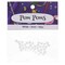 PA Essentials Pom Pom Balls 3mm 40pc White – Arts and Crafts Supplies, Puff Balls for DIY Projects, Pompoms for Crafting, Pom Pom Decorations, Kids Craft Accessories